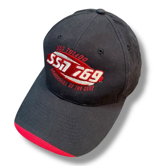 USS Toledo SSN-769 Submarine Cap Hat US Navy Hook & Loop Falcon Headwear Gift - Picture 2 of 13